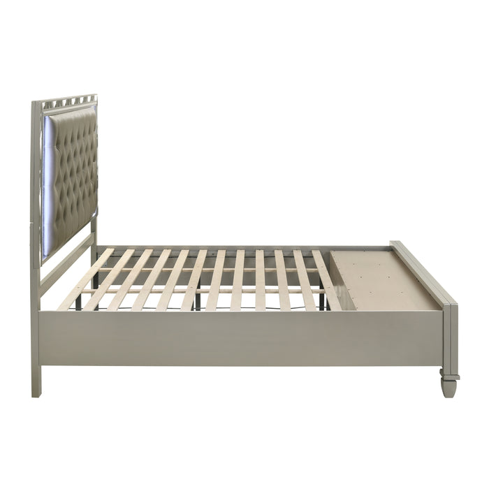 RADIANCE STORAGE - 6/6 EK STG BED -SILVER