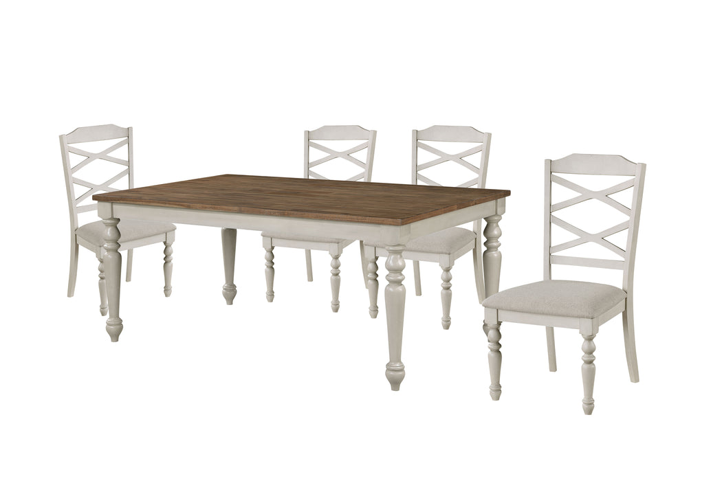 JENNIFER DINING TABLE + 4 CHAIRS