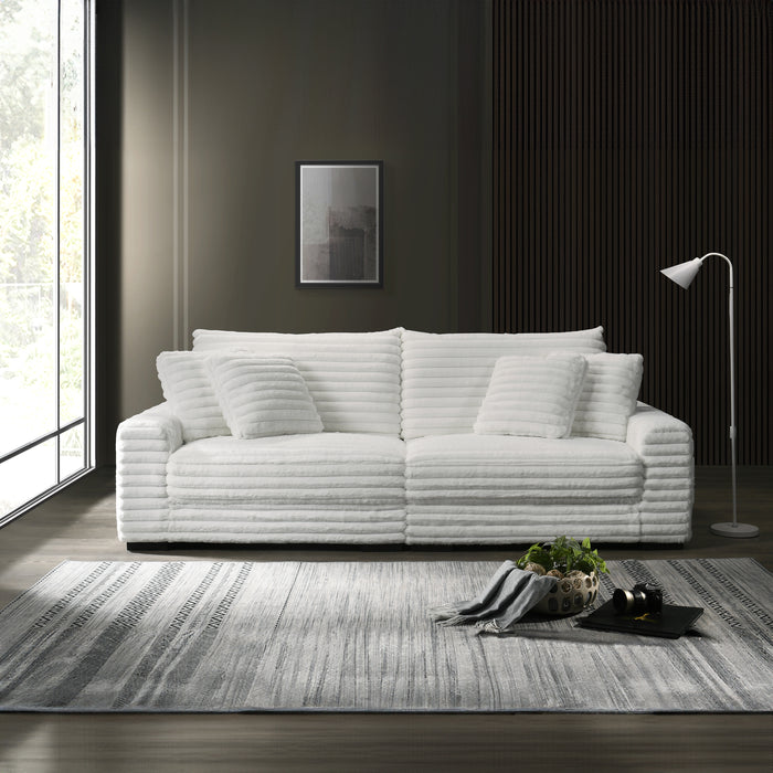 EMBRACE - 2 PC SOFA (10r+10l) WHITE