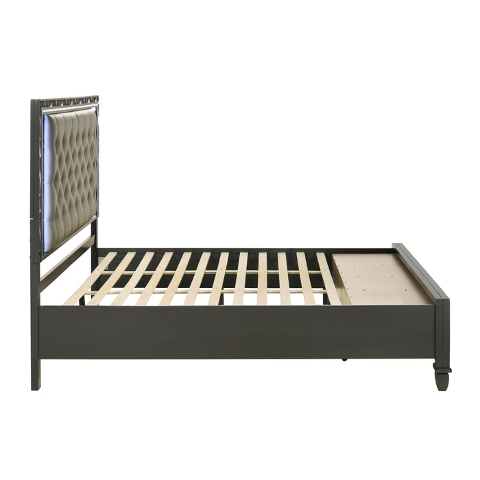 RADIANCE STORAGE - 6/6 EK STG BED -BLACK