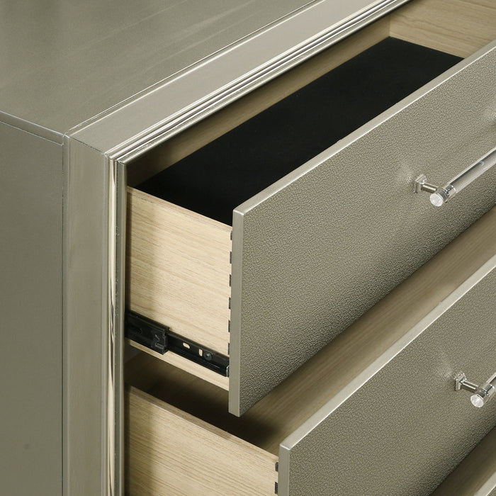 LUMINA DRESSER- SILVER