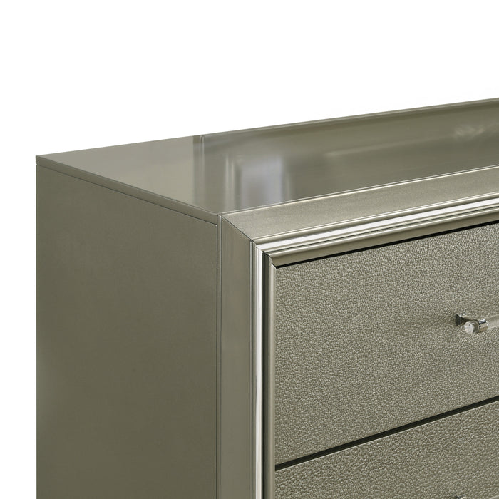 LUMINA DRESSER- SILVER