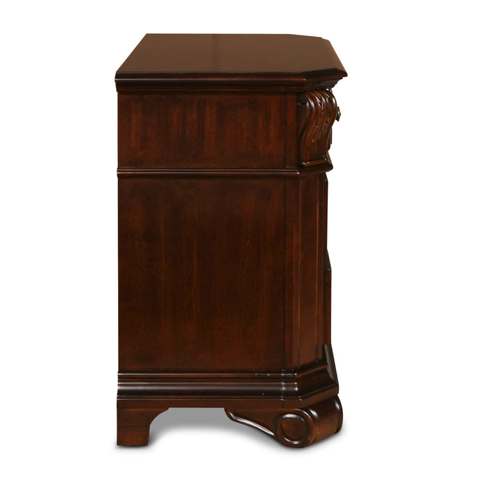 EMILIE NIGHTSTAND- TUDOR BROWN