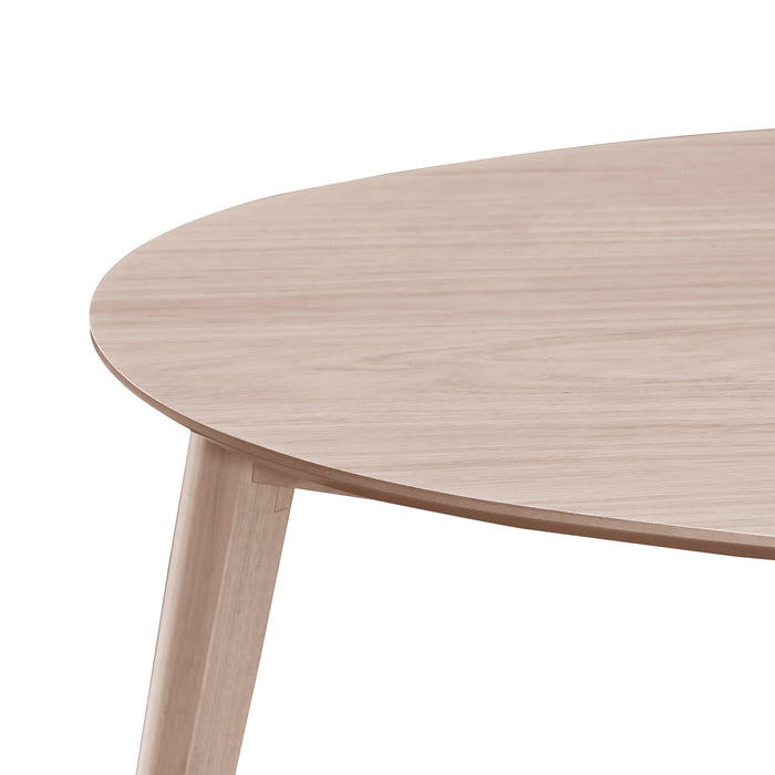 OSCAR CORNER TABLE-WHITE ASH