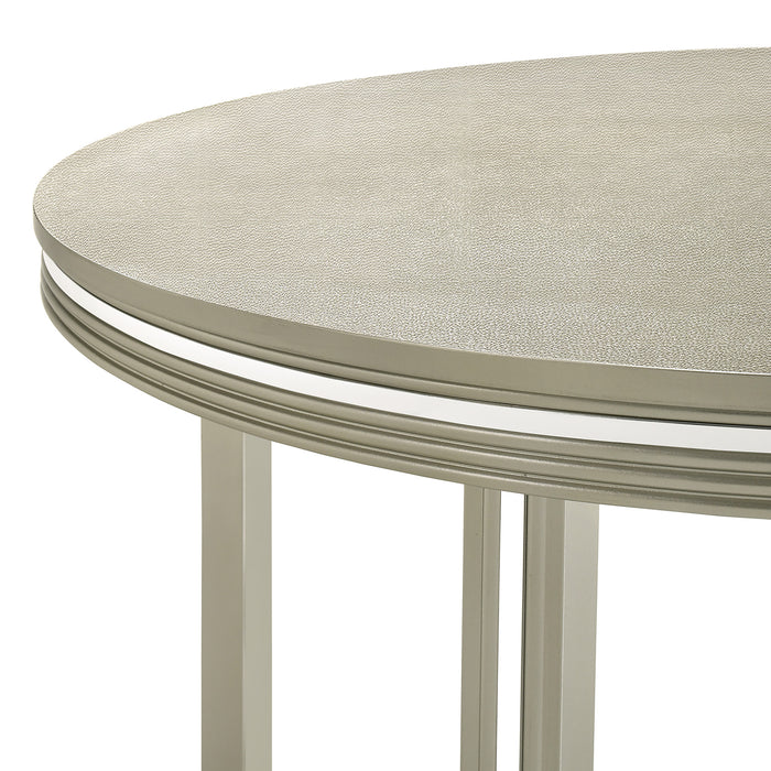 LUMINA ROUND TABLE-SILVER