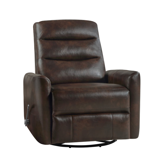 TAKAMI SWIVEL RECLINER-BROWN