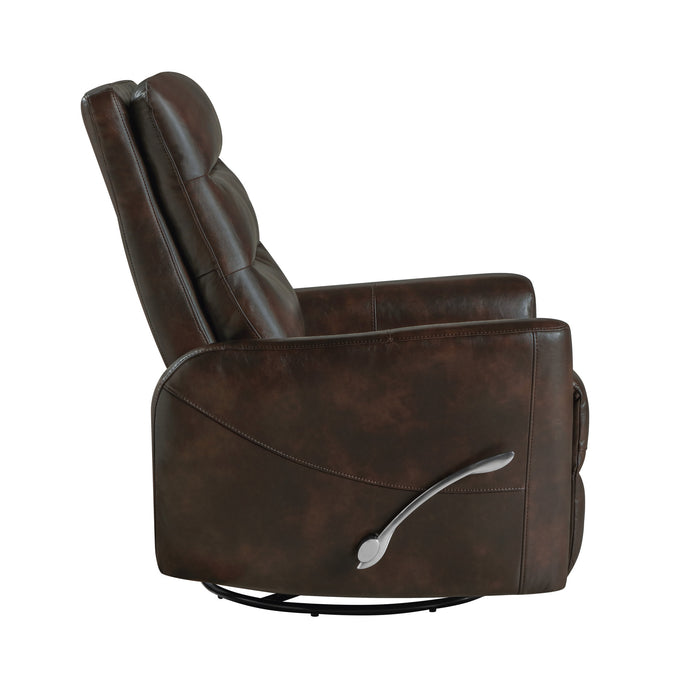 TAKAMI SWIVEL RECLINER-BROWN