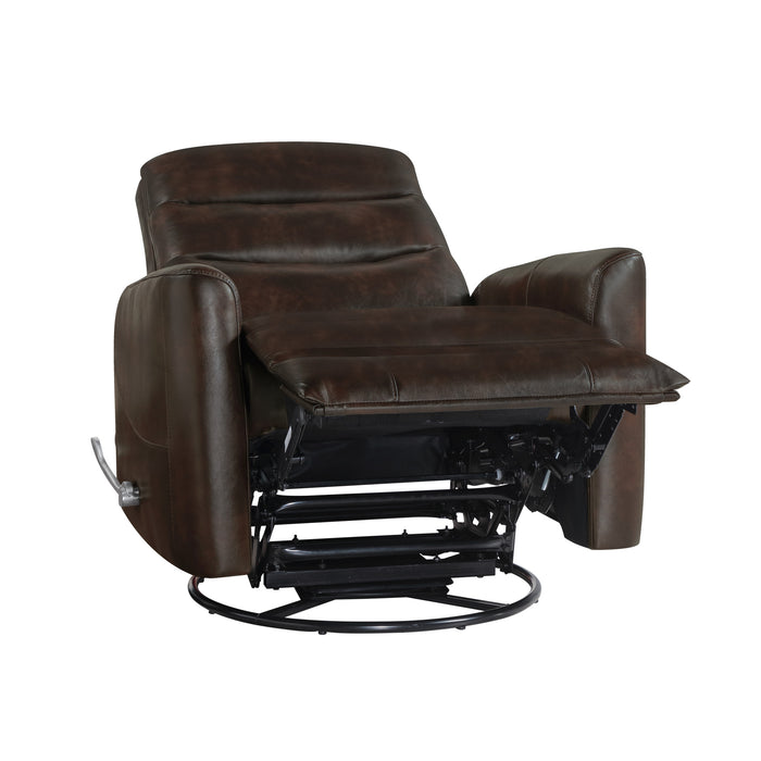 TAKAMI SWIVEL RECLINER-BROWN