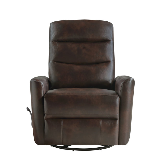 TAKAMI SWIVEL RECLINER-BROWN