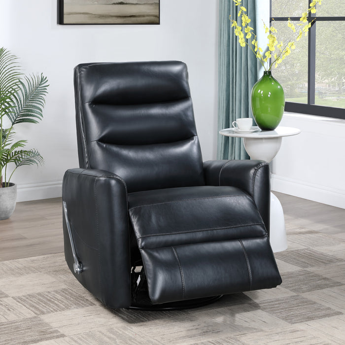 TAKAMI SWIVEL RECLINER-BLACK