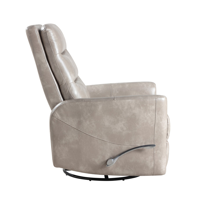 TAKAMI SWIVEL RECLINER-GRAY