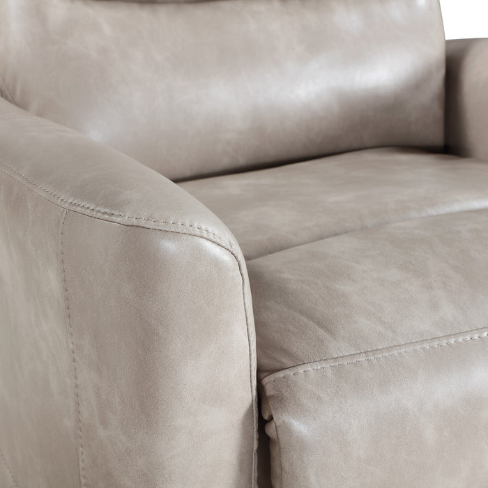 TAKAMI SWIVEL RECLINER-GRAY