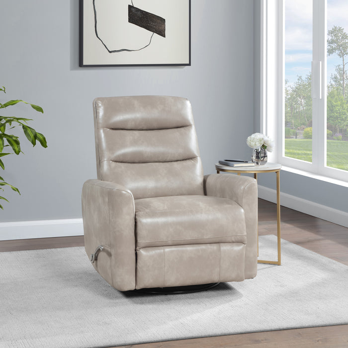 TAKAMI SWIVEL RECLINER-GRAY