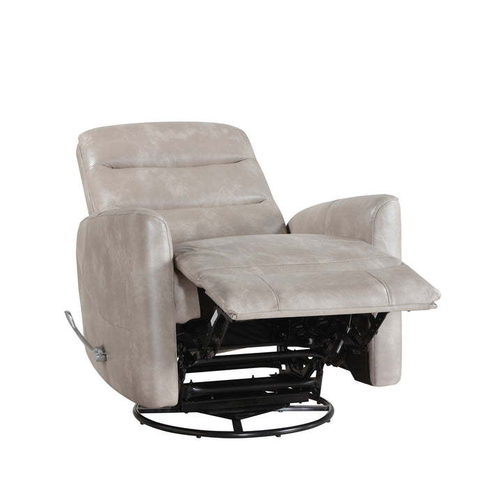 TAKAMI SWIVEL RECLINER-GRAY