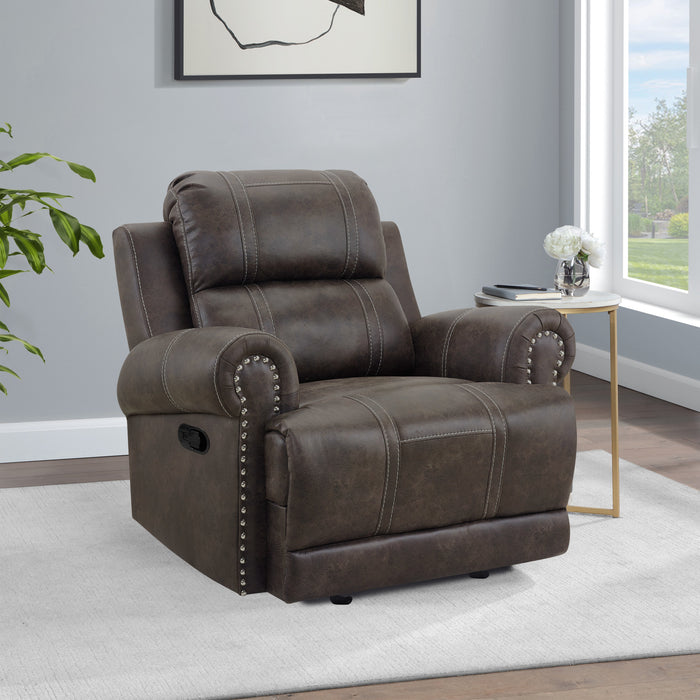 TERRA GLIDER RECLINER-WALNUT