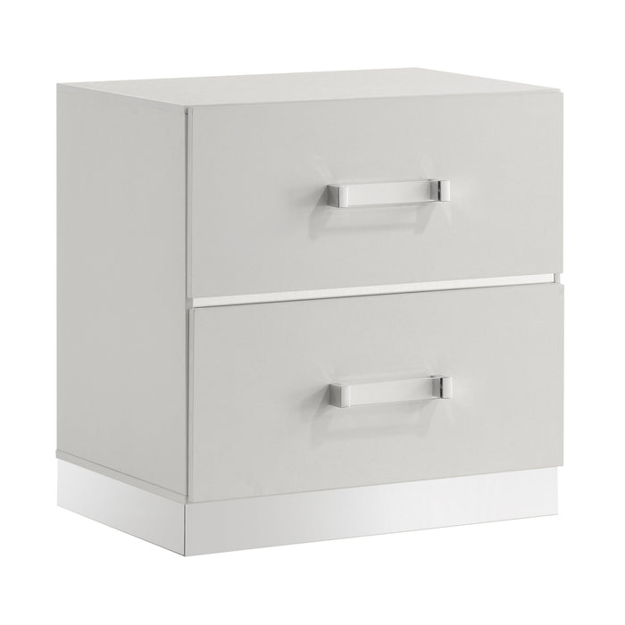 EUROPA NIGHTSTAND- WHITE