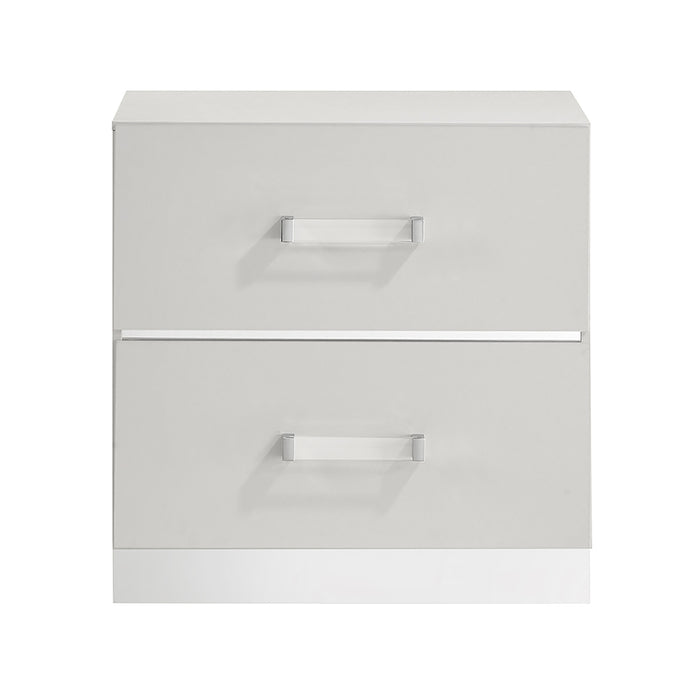 EUROPA NIGHTSTAND- WHITE