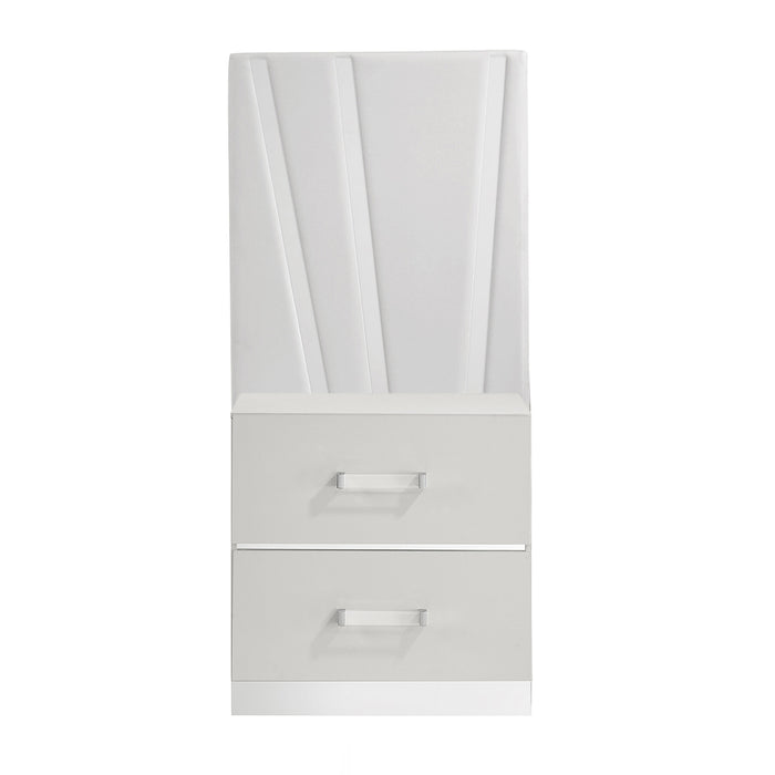 EUROPA NIGHTSTAND PANELS, SET OF 2 - WHITE