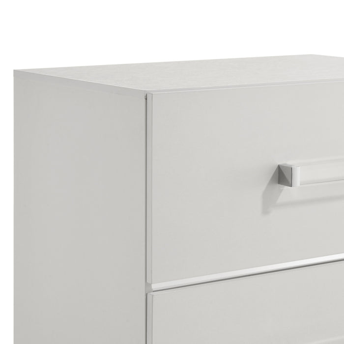 EUROPA NIGHTSTAND- WHITE