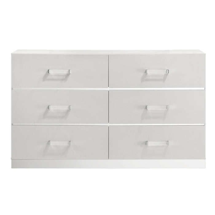 EUROPA DRESSER- WHITE