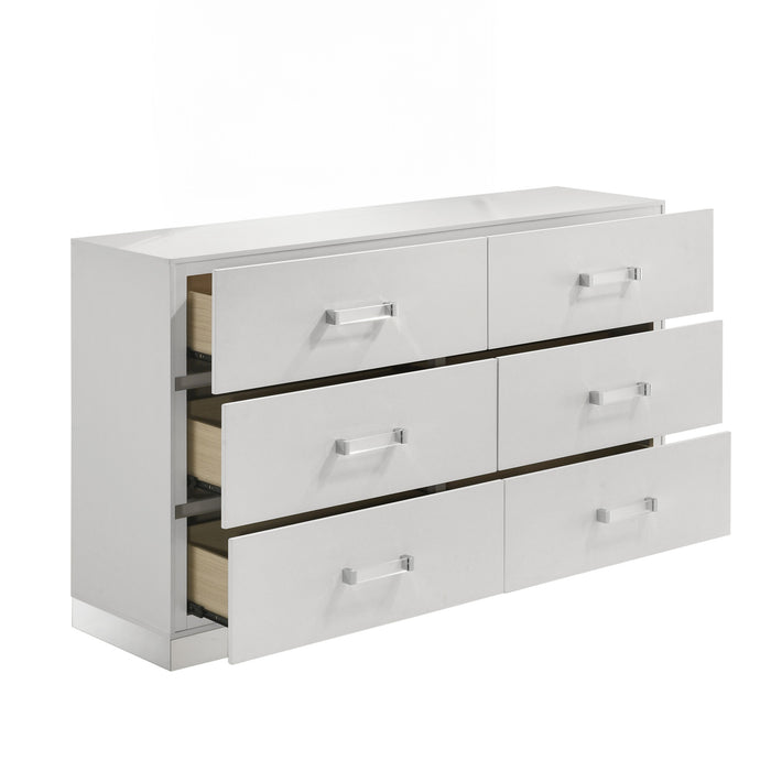 EUROPA DRESSER- WHITE