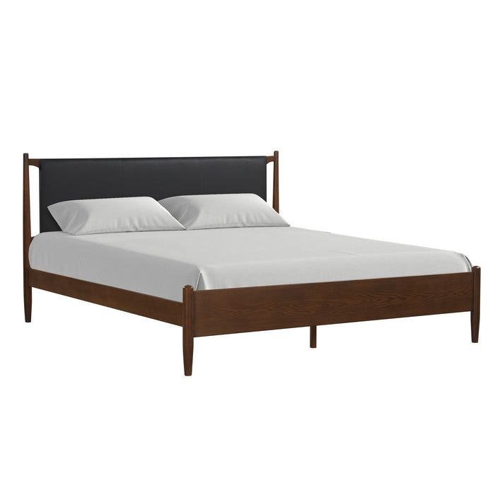 IAN 6/6 KING PLATFORM BED (HB,FB,RLS,SLTS)-CHERRY