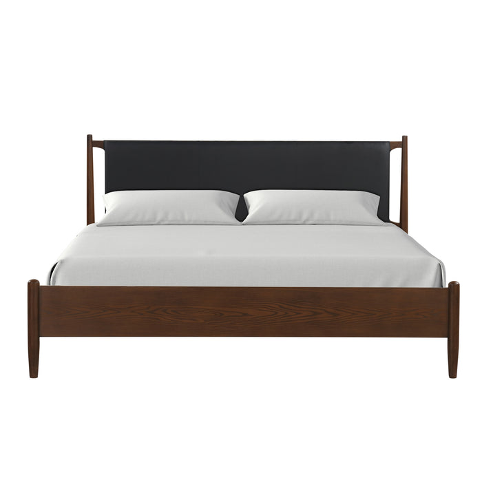 IAN 6/6 KING PLATFORM BED (HB,FB,RLS,SLTS)-CHERRY