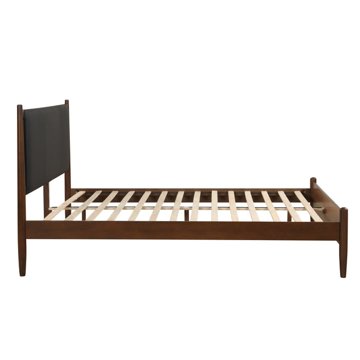 IAN 6/6 KING PLATFORM BED (HB,FB,RLS,SLTS)-CHERRY