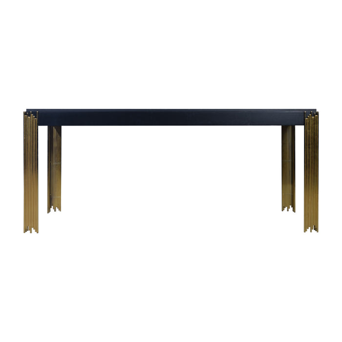 EMPIRE RECTANGLE DINING TABLE-BLACK