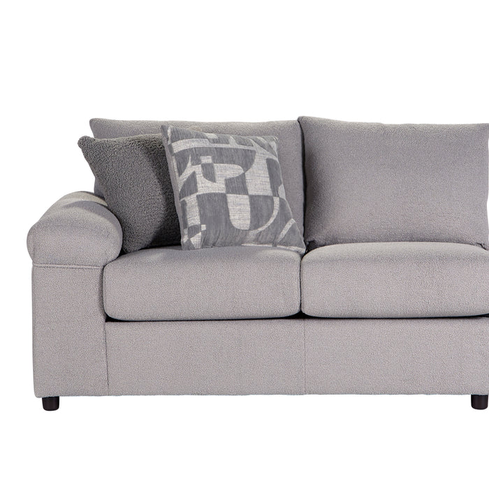 REMI 2 PC. CHAISE SECTIONAL-LIGHT GRAY