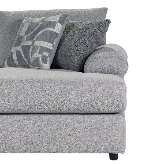 REMI 2 PC. CHAISE SECTIONAL-LIGHT GRAY