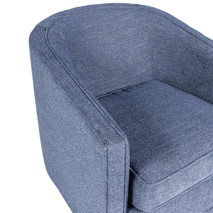 POPPY SWIVEL CHAIR-BLUE