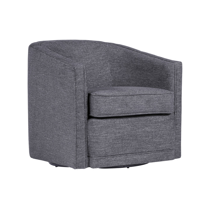 POPPY SWIVEL CHAIR-DARK GRAY