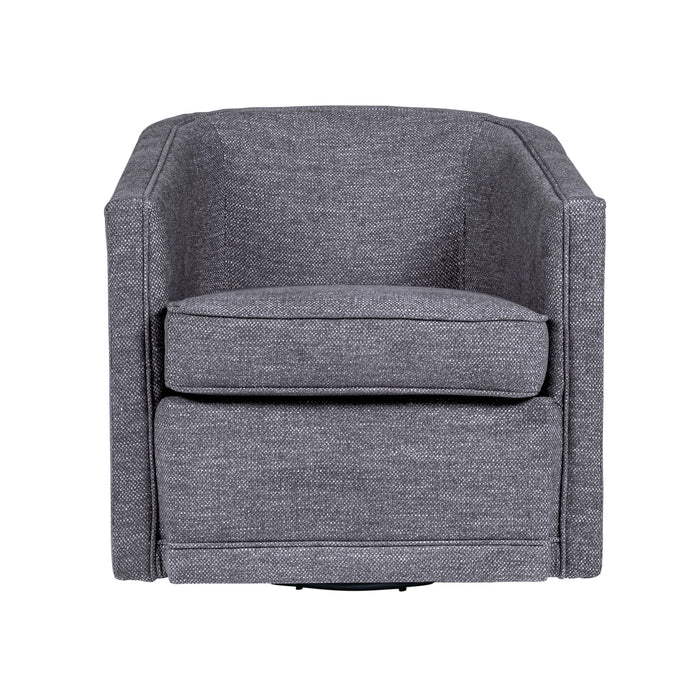 POPPY SWIVEL CHAIR-DARK GRAY