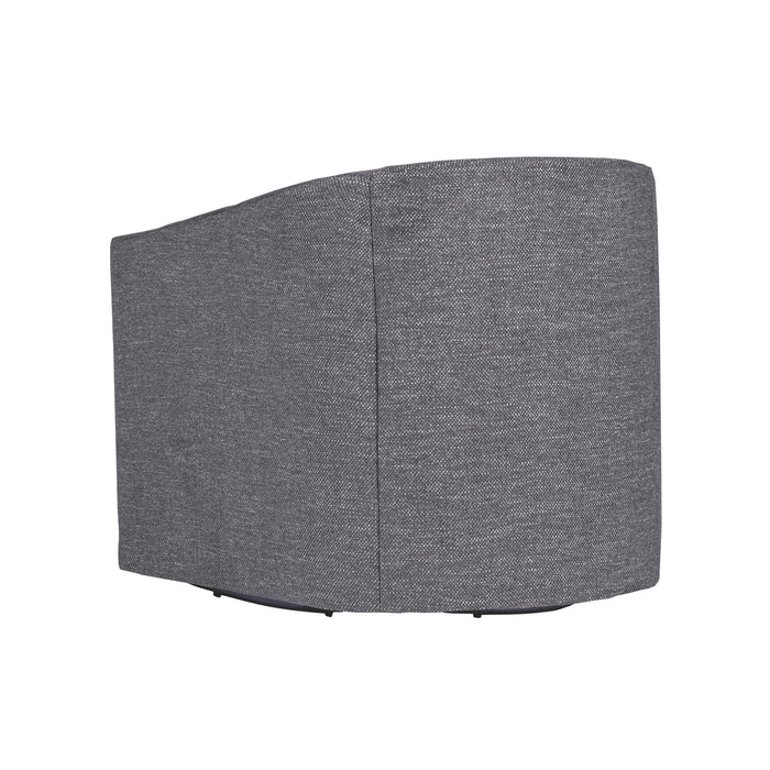 POPPY SWIVEL CHAIR-DARK GRAY