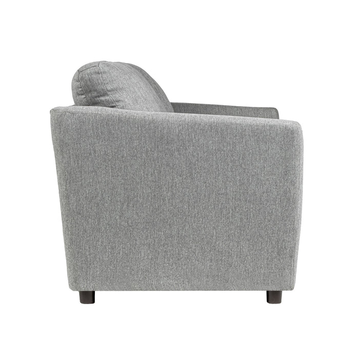 ELIO 3 SEATER SOFA-LIGHT GRAY