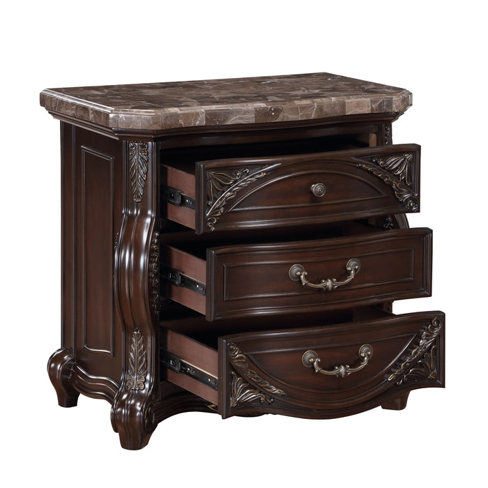 PALAZZO MARINA NIGHTSTAND-WALNUT