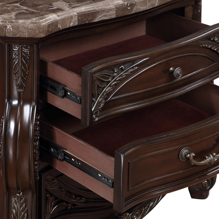 PALAZZO MARINA NIGHTSTAND-WALNUT