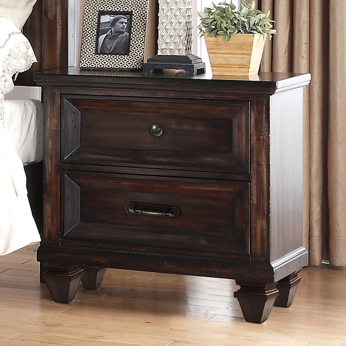 SEVILLA NIGHTSTAND -WALNUT