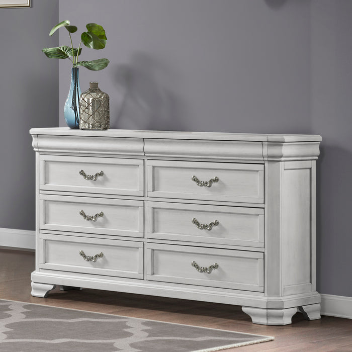 LYNDHURST DRESSER- VINTAGE WHITE