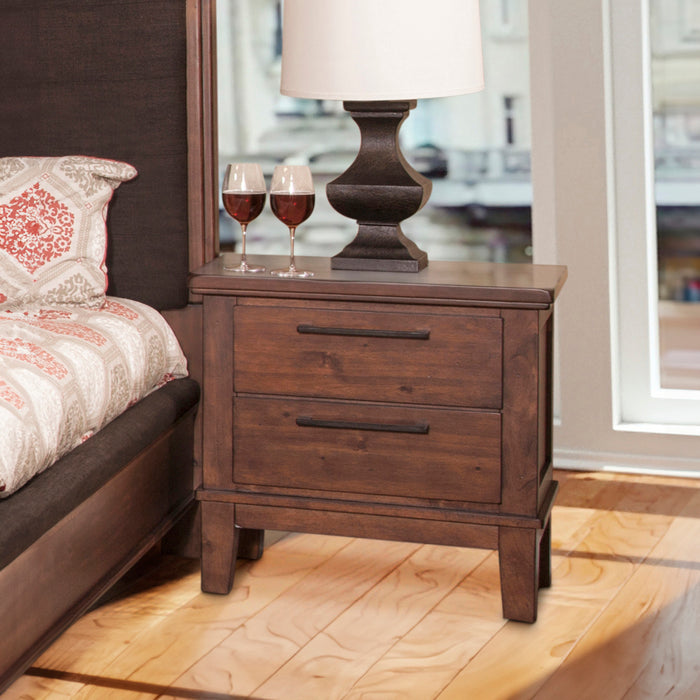 CAGNEY NIGHTSTAND - CHESTNUT