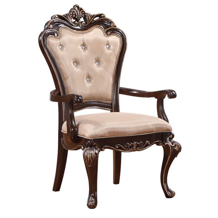 CONSTANTINE ARM CHAIR-CHERRY (2 PER CARTON)