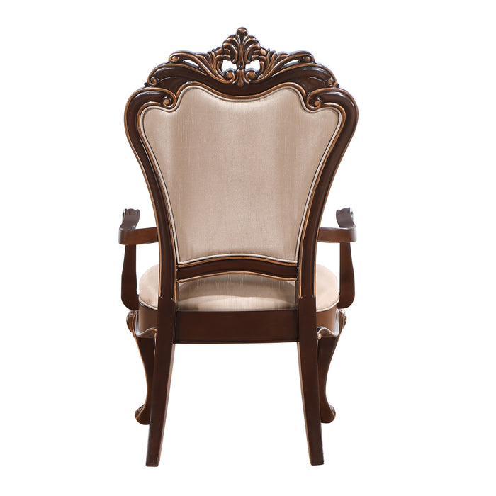 CONSTANTINE ARM CHAIR-CHERRY (2 PER CARTON)