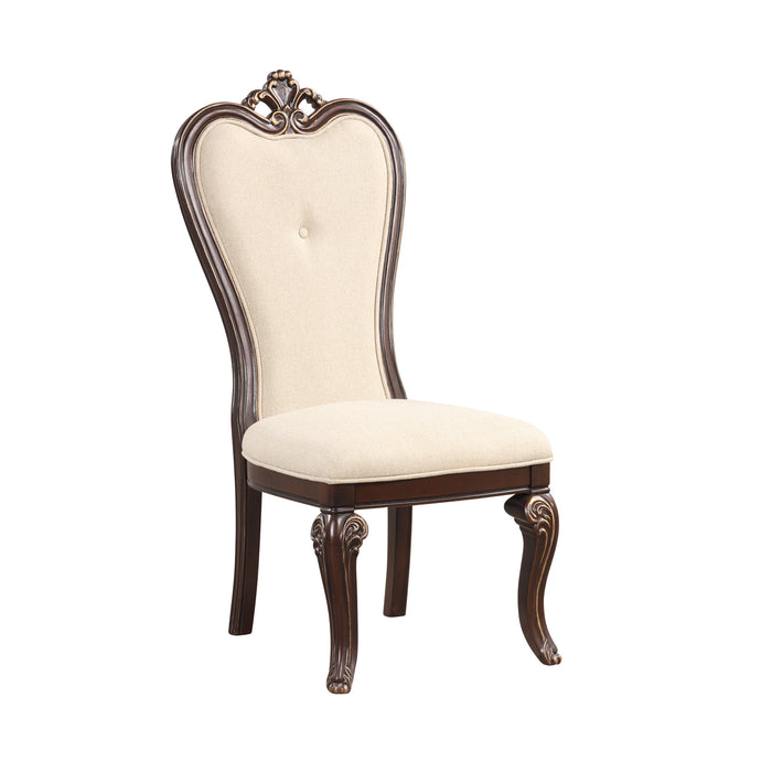 MONTECITO SIDE CHAIR-CHERRY (2 PER CARTON)