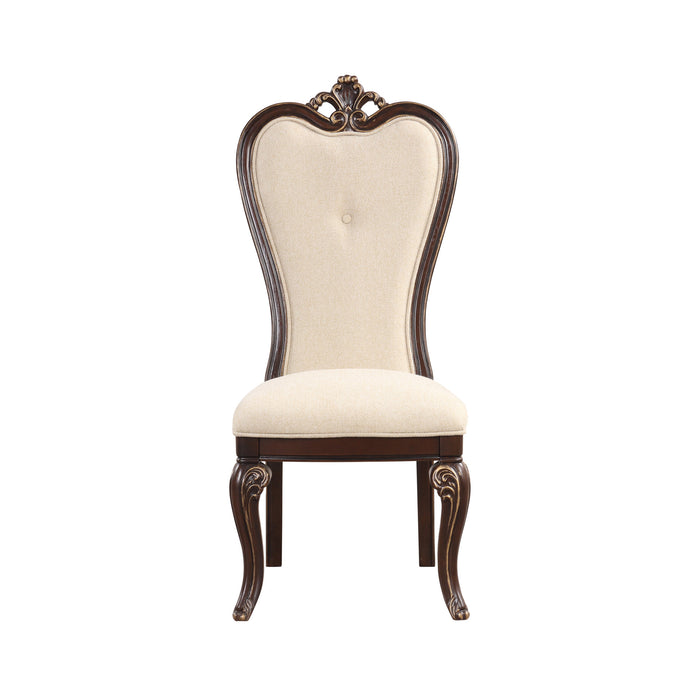 MONTECITO SIDE CHAIR-CHERRY (2 PER CARTON)