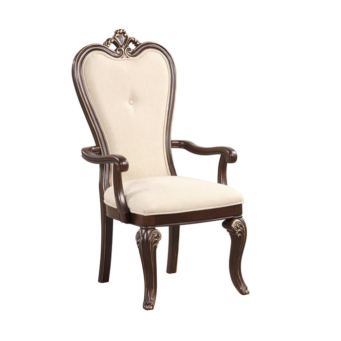 MONTECITO ARM CHAIR-CHERRY (2 PER CARTON)