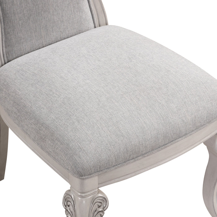 CAMBRIA HILLS SIDE CHAIR-MIST GRAY (2 PER CARTON)