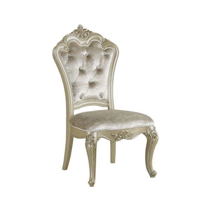 MONIQUE SIDE CHAIR (2/CTN)-CHAMPAGNE