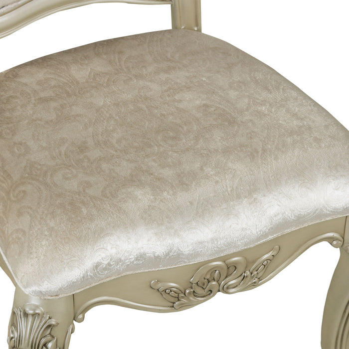 MONIQUE SIDE CHAIR (2/CTN)-CHAMPAGNE