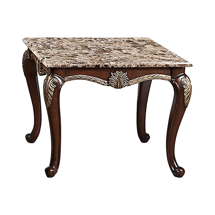 MAXIMUS MARBLE END TABLE